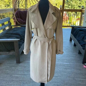 Magaschoni  Woman | Faux Suede Belted Coat